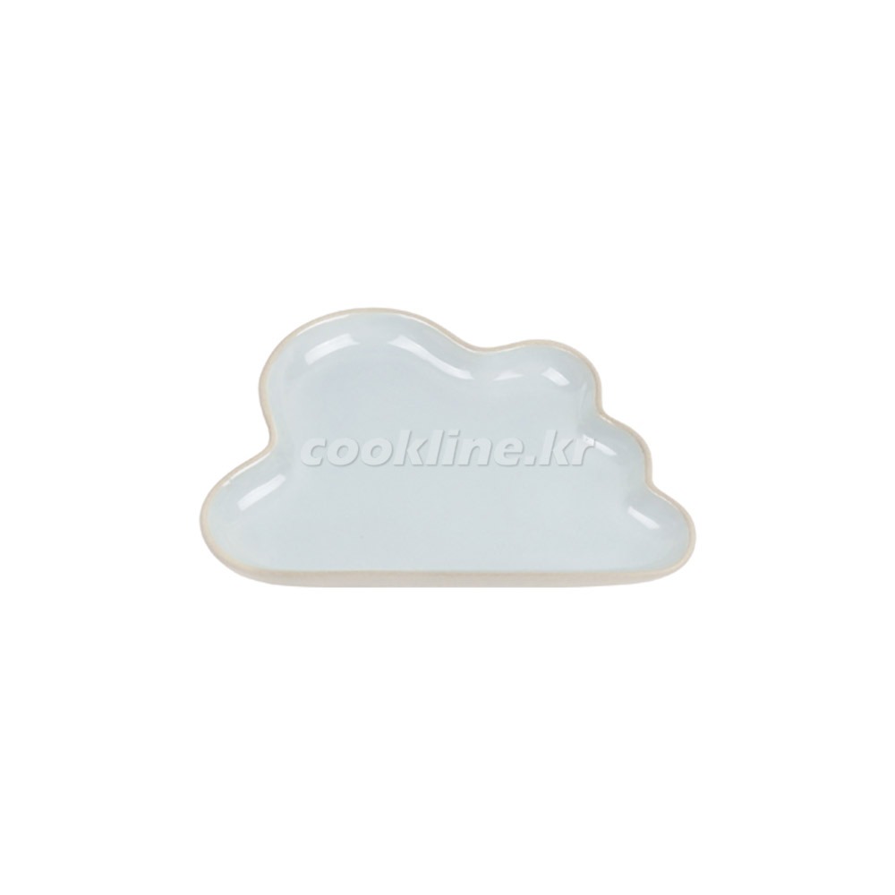 코스타-30 구름 앞접시 157×117×H20 [최소구매 5개] 개인접시 다용도접시 도자기접시
