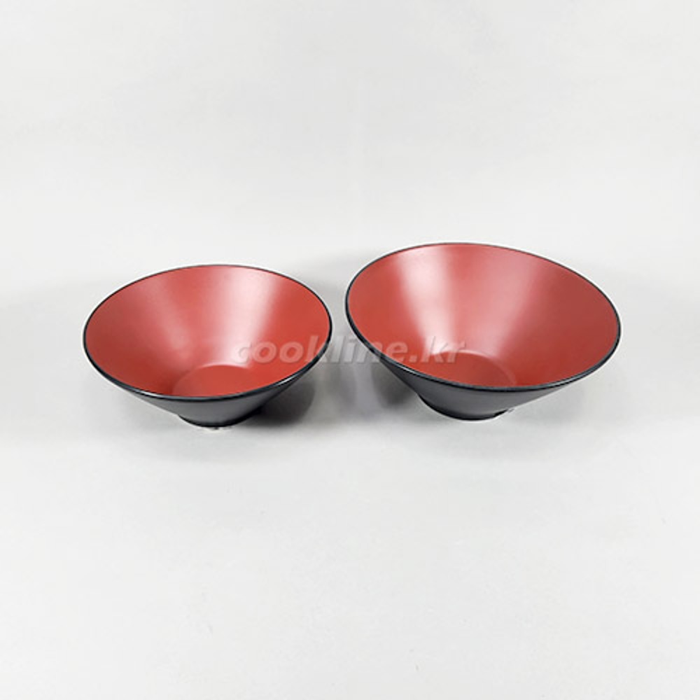 로코 적투톤 V면기 우동기 라멘기 ∅222~253mm 2종택1 면그릇 원형그릇 다용도그릇 멜라민그릇