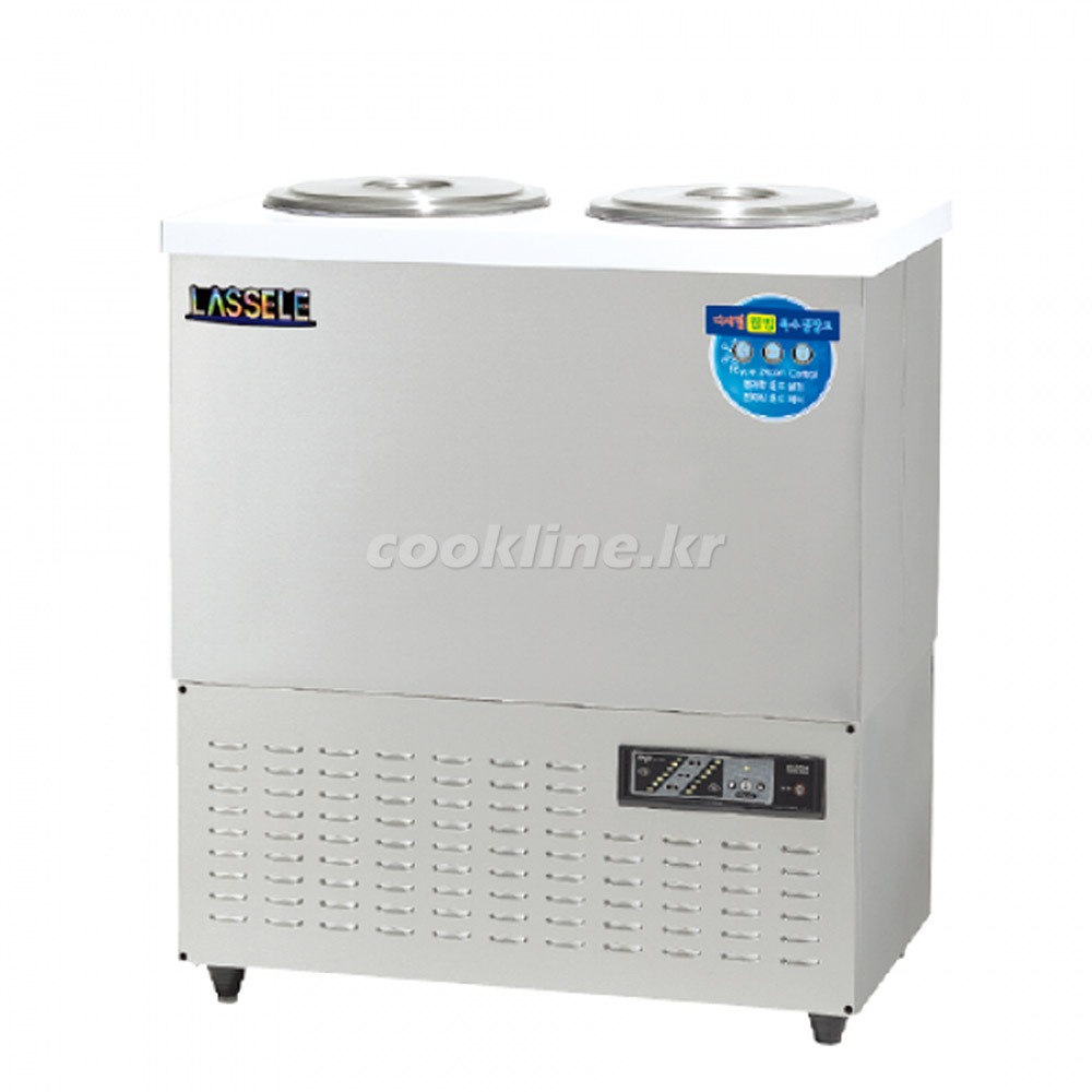 라셀르 LMJ-322R(96리터) 육수냉장고 [세말 쌍통] 950X500X900 냉면 막국수 슬러시냉장고